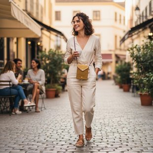Sticky Lemon envelope bag | meadows | adventure | khaki green