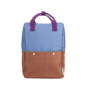 Sticky Lemon backpack large | better together | colourblocking | badminton blue +  ball