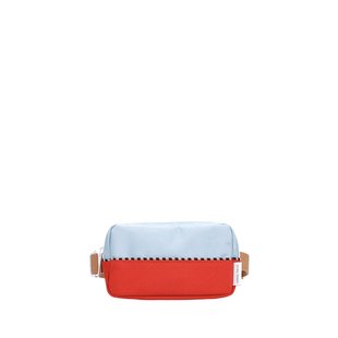 Sticky Lemon fanny pack small | wonders | colourblocking | zissou blue + red hat