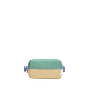 Sticky Lemon fanny pack small | wonders | colourblocking | aquatic green + sandy yellow