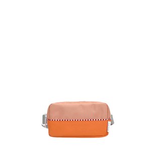 Sticky Lemon fanny pack small | wonders | colourblocking | coral pink + lifebuoy orange