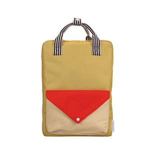 Sticky Lemon backpack large | wonders | envelope | reed green