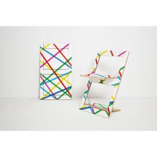 Fläpps Klapstoel - Bunte Linien