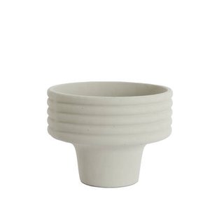 Light & Living - Vaas SYLVA - Ø40x30 cm - Wit