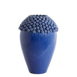 Light & Living - Vaas LOVRO - Ø39.5x57 cm - Blauw