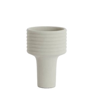 Light & Living - Vaas SYLVA - Ø24x35 cm - Wit