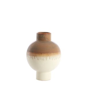 Light & Living - Vaas ZELATA - Ø28x38 cm - Wit