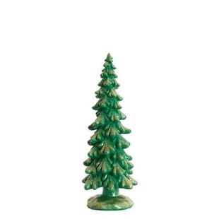 Light & Living - Ornament CHRISTMAS TREE - Ø13x35 cm - Groen