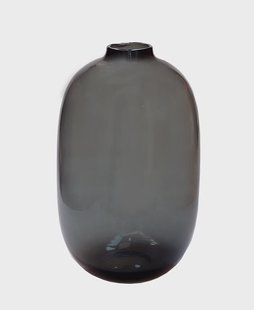 Vase The World Don grey vaas Ø20 x H33 cm