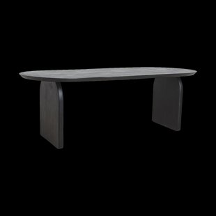 Raw Materials Bullnose eettafel gesloten zwart - 200 cm