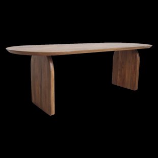 Raw Materials Bullnose eettafel gesloten onderstel bruin - 240 cm