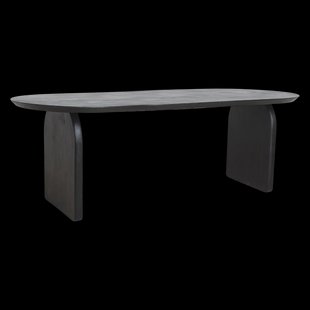 Raw Materials Bullnose eettafel gesloten zwart - 240 cm