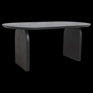 Raw Materials Bullnose eettafel gesloten zwart - 180 cm