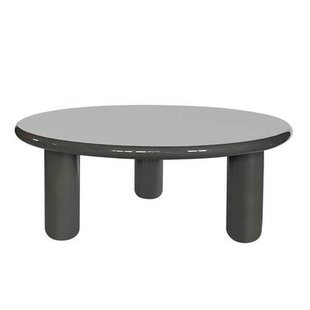 DÉJA Living - Salontafel Kaki Groen Glossy MDF - 90x90x35cm - Jelsa