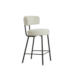 Light & Living - Barkruk HARVIE - 51x52.5x93cm - Bruin - Set van 2