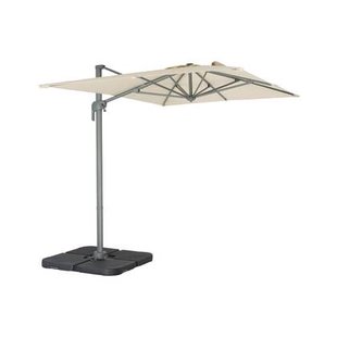 sweeek - Rechthoekige zweefparasol 2x3m