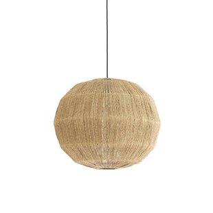 Light & Living - Hanglamp JUNNA - Ø60x60 cm - Bruin