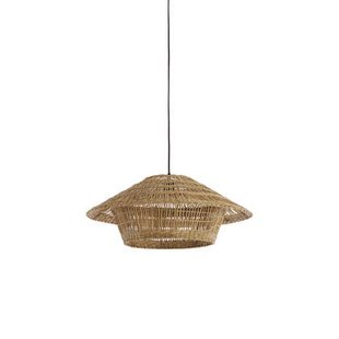 Light & Living - Hanglamp OWANA - Ø64x26 cm - Bruin