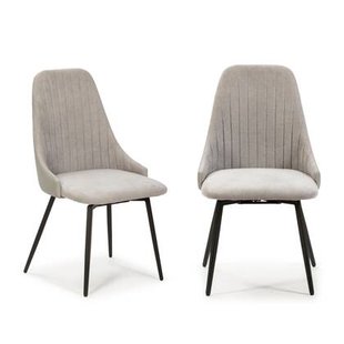 Calicosy - Set van 2 draaibare stoelen ELMA - H47 cm -