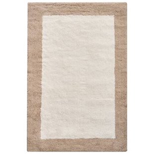 Beliani - KABRI - Badmat - Beige|Bruin - 60 x 90 cm - Katoen