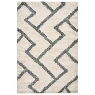 Beliani - GARHI - Badmat - Beige|Grijs - 60 x 90 cm - Stof