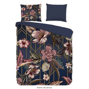 Pure Dekbedovertrek Micropercal Jos - dark blue