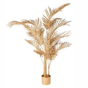 Beliani - ARECA PALM - Kunstplant - Goud - 160 cm - Kunststof