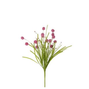 J-Line decoratie tak Paars Heelkruid - kunststof - roze|paars