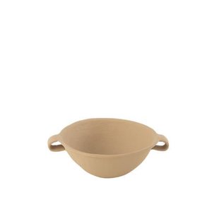 J-Line schaal Agra - aluminium - beige