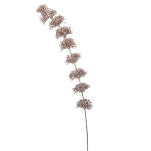 J-Line decoratie tak - klokken van Ierland - kunststof - roz