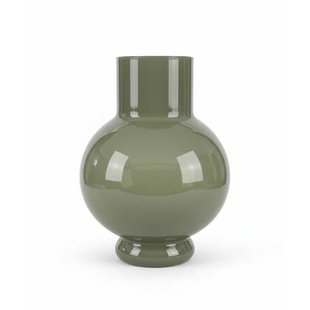 Vaas Deborah Groen - Glas - 31x39x31cm (BxHxD)