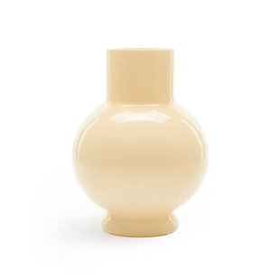 Vaas Deborah - Beige|Bruin - Glas - 31x39x31cm (BxHxD)