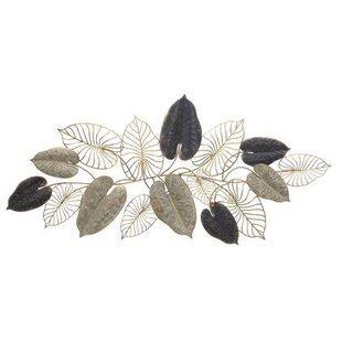 3D decoratief paneel in veelkleurig metaal 131x4,5x61 cm