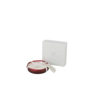 J-Line geurkaars M-Chic - glas - rood - medium - 19U
