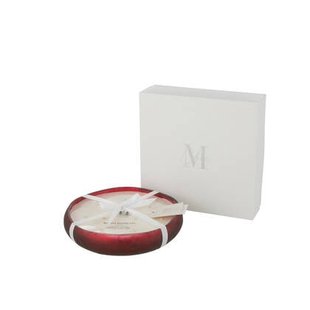 J-Line geurkaars M-Chic - glas - rood - large - 40U