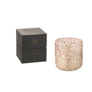 J-Line geurkaars Tender Rose - wax - roze - medium - 70U
