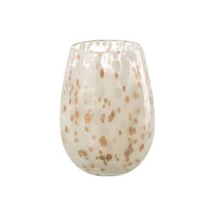 J-Line geurkaars Mia - glas - wit|mix - large - 230U