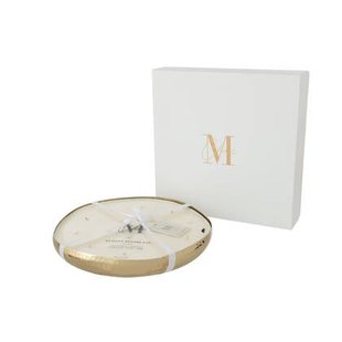 J-Line geurkaars M-Chic - metaal - goud - XL - 35U