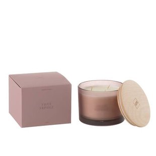 J-Line geurkaars Accords Essentiels - Figue Frivole - paars - 28U