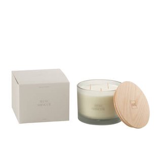 J-Line geurkaars Accords Essentiels - Musc Obscur - blauw - 28U