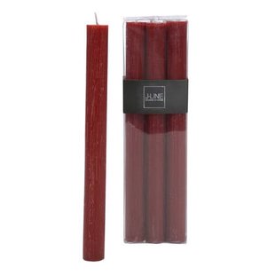 J-Line tafelkaarsen Kers - 9U - doos van 6