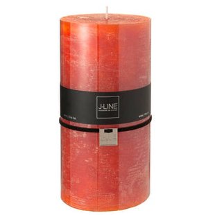 J-Line cilinderkaars - roest - XXL - 150U - 6 stuks