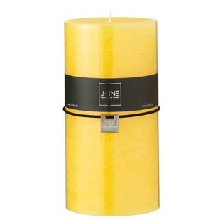 J-Line cilinderkaars - geel - XXL - 150U