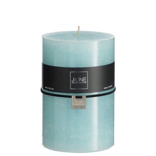 J-Line cilinderkaars - blauw - XL - 95U - 6 stuks