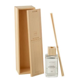 J-Line geurolie + stokjes - Window Wanderland - transparant - large