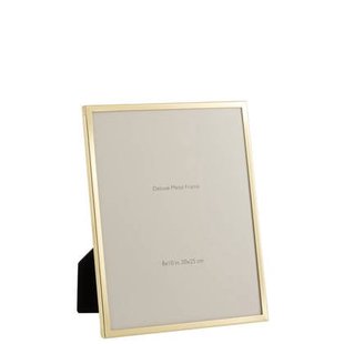 J-Line fotolijst Fijne Boord - metaal - goud - large - 2 stu