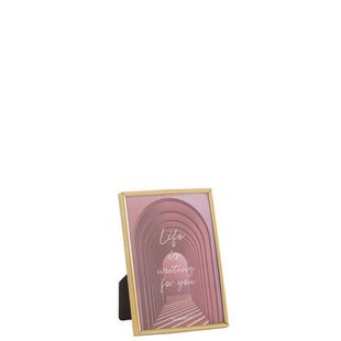 J-Line fotolijst Tracy - metaal - oud mat - medium