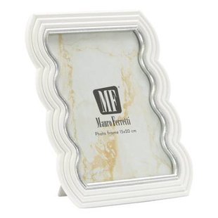 Witte harslijst 19,9x1,5x25,2 cm (binnenmaat 15x20 cm)