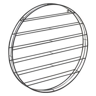 Beliani - ANNACOTTY - Wijnrek - Zwart - IJzer