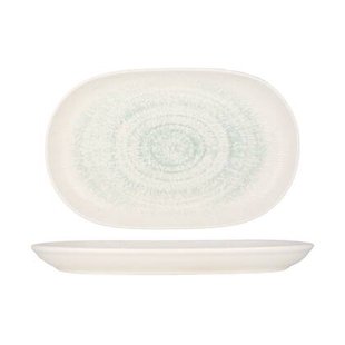 ID Fine Serveerschaal - Glacier - Porselein - 33 cm - set van 2